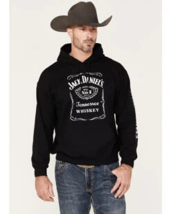 Ely Walker Men's Jack Daniel's Tennessee Whiskey Graphic Hooded Sweatshirt