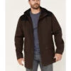 Brothers & Sons Men's Waxed Canvas Cruiser Hooded Jacket -Aratt Clothing Shop 2000374850 201 P1