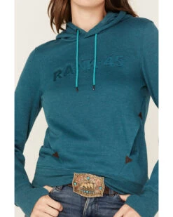 RANK 45 Women's Logo Fleece Hoodie -Aratt Clothing Shop 2000374959 441 P3