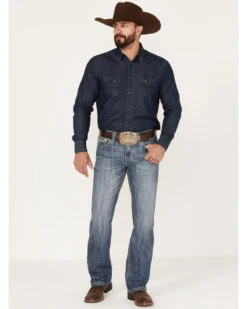 Rock & Roll Denim Men's Pistol Medium Vintage Wash Straight Jeans -Aratt Clothing Shop 2000375481 414 P3