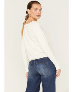 Rock & Roll Denim Women's Midnight Rodeo Graphic Sweatshirt -Aratt Clothing Shop 2000375609 103 P4