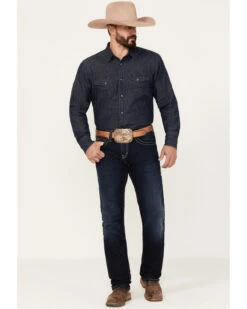 Ariat Men's M8 Ricardo Memphis Dark Wash Modern Slim Stretch Denim Jeans