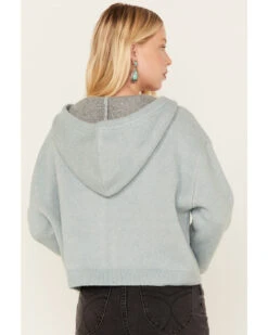 Ariat Women's Agave Garden Intarsia Southwestern Knit Zip Hooded Pullover -Aratt Clothing Shop 2000377715 442 P4