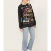 Wrangler X Fender Women's Collage Graphic Sweatshirt -Aratt Clothing Shop 2000379695 001 P1