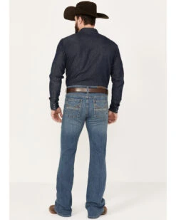 Cody James Men's Light A Shuck Medium Wash Relaxed Bootcut Stretch Denim Jeans 8 Cody James Men's Light A Shuck Medium Wash Relaxed Bootcut Stretch Denim Jeans -Aratt Clothing Shop 2000381085 413 P3
