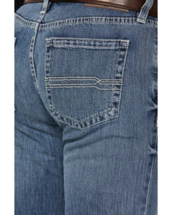 Cody James Men's Shootout Medium Wash Slim Straight Stretch Denim Jeans -Aratt Clothing Shop 2000381186 413 P4