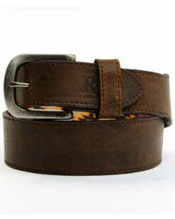 Red Dirt Hat Co. Men's Oiled Finish Leather Belt