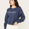 Wrangler Retro Women's Logo Graphic Sweatshirt -Aratt Clothing Shop 2000382595 410 P1