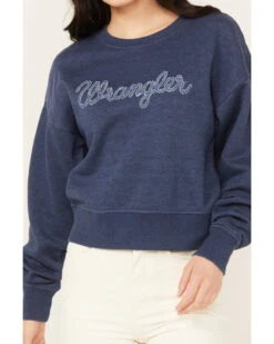 Wrangler Retro Women's Logo Graphic Sweatshirt -Aratt Clothing Shop 2000382595 410 P3