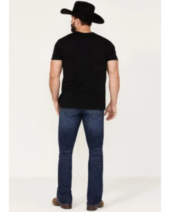 Wrangler Retro Men's Holsteiner Dark Wash Slim Boot Stretch Denim Jeans -Aratt Clothing Shop 2000384265 400 P3