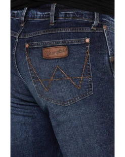 Wrangler Retro Men's Holsteiner Dark Wash Slim Boot Stretch Denim Jeans -Aratt Clothing Shop 2000384265 400 P4