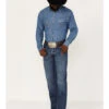 Wrangler 20X Men's Rangerbred Dark Wash Extreme Relaxed Bootcut Stretch Denim Jeans -Aratt Clothing Shop 2000384271 400 P1