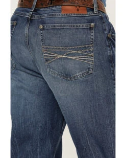 Wrangler 20X Men's Rangerbred Dark Wash Extreme Relaxed Bootcut Stretch Denim Jeans -Aratt Clothing Shop 2000384271 400 P4