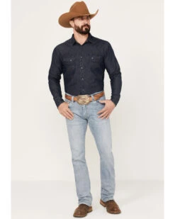 Rock & Roll Denim Men's Revolver Light Vintage Wash Slim Straight Reflex Denim Jeans 8 Rock & Roll Denim Men's Revolver Light Vintage Wash Slim Straight Reflex Denim Jeans -Aratt Clothing Shop 2000386200 412 P3