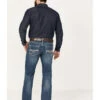 Rock & Roll Denim Men's Pistol Medium Vintage Wash Bootcut Reflex Denim Jeans -Aratt Clothing Shop 2000386203 414 P1