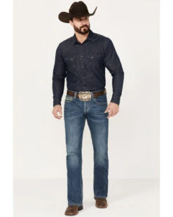 Rock & Roll Denim Men's Pistol Medium Vintage Wash Bootcut Reflex Denim Jeans 8 Rock & Roll Denim Men's Pistol Medium Vintage Wash Bootcut Reflex Denim Jeans -Aratt Clothing Shop 2000386203 414 P3