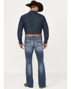 Cody James Men's Oregon Medium Wash Slim Bootcut Stretch Denim Jeans -Aratt Clothing Shop 2000386281 414 P3