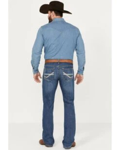 Cinch Men's Ian Medium Stonewash Slim Boot Performance Stretch Denim Jeans 8 Cinch Men's Ian Medium Stonewash Slim Boot Performance Stretch Denim Jeans -Aratt Clothing Shop 2000386396 402 P3