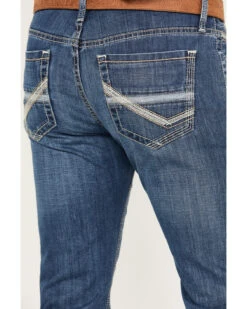 Cinch Men's Ian Medium Stonewash Slim Boot Performance Stretch Denim Jeans 9 Cinch Men's Ian Medium Stonewash Slim Boot Performance Stretch Denim Jeans -Aratt Clothing Shop 2000386396 402 P4