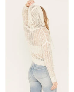 Cleo + Wolf Women's Deep V Hoodie -Aratt Clothing Shop 2000386710 110 P4