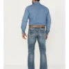 Rock & Roll Denim Men's Pistol Medium Vintage Wash Bootcut Stretch Denim Jeans -Aratt Clothing Shop 2000387624 414 P1