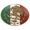 M & F Western Ariat Oval Mexican Flag Belt Buckle -Aratt Clothing Shop 2000390335 040 P1