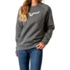 Kimes Ranch Women's Embroidered Vintage Crew Neck Sweatshirt -Aratt Clothing Shop 2000392233 022 P1