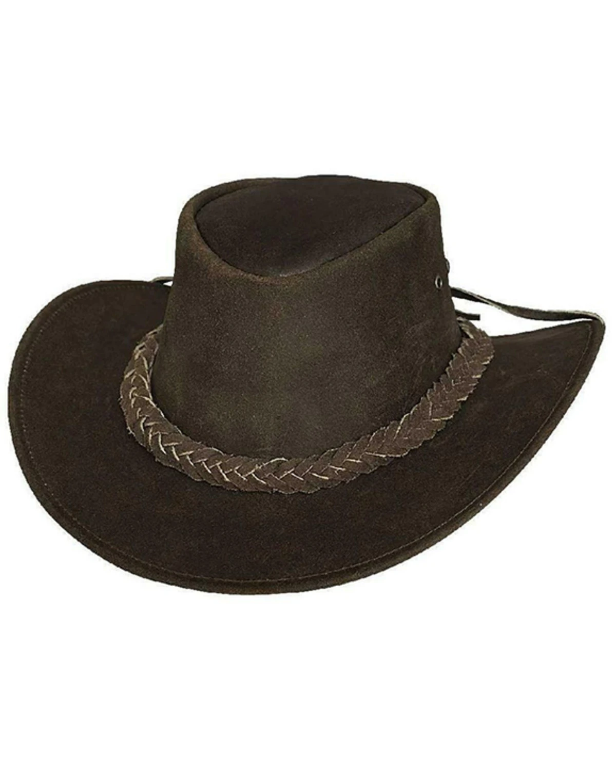 Bullhide Kids' Cedar Grove Leather Outback Hat 3 Bullhide Kids' Cedar Grove Leather Outback Hat