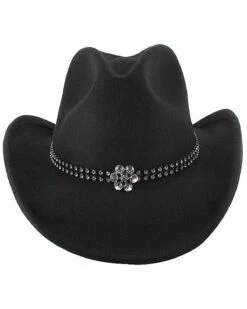 Shyanne Girls' Wool Cowgirl Hat -Aratt Clothing Shop 282N14 89 D3